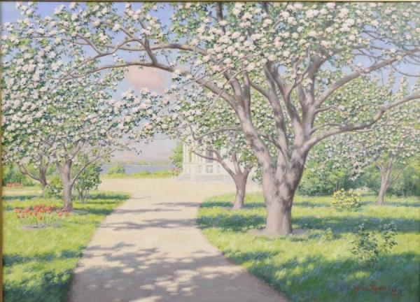 Flowering Fruit Trees by Johan Krouthén