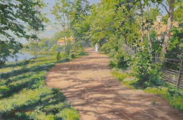 Girl On The Road by Johan Krouthén