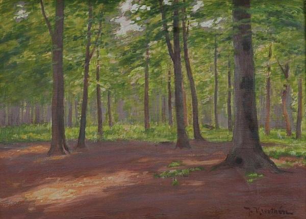 Pine Trees by Johan Krouthén