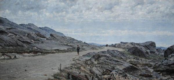 Rocky Landscape In Bohuslän by Johan Krouthén