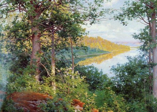 Rosehip Bush by Johan Krouthén