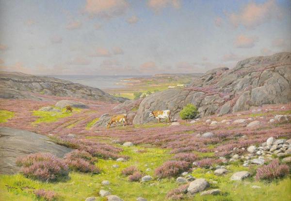 Scene From Halland North Coast by Johan Krouthén