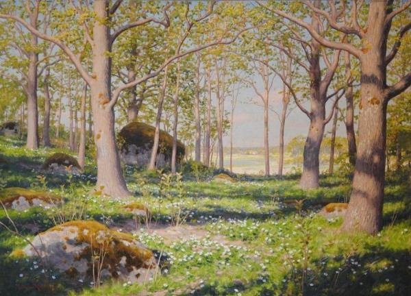 Johan Krouthén Spring Landscape