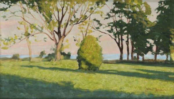 Summer Landscape by Johan Krouthén