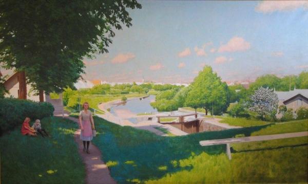 Tannefors Lock by Johan Krouthén