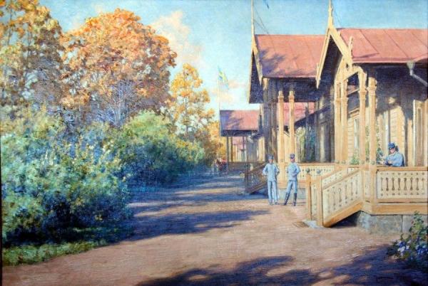 The Officers' Residence by Johan Krouthén