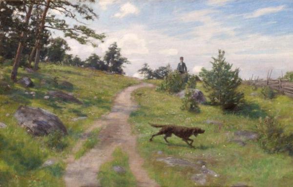 The Promenade by Johan Krouthén