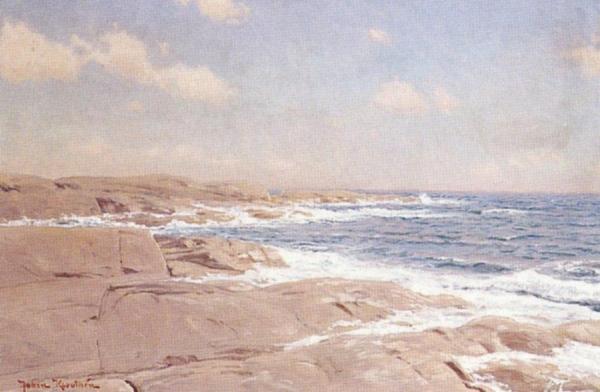 The Rocky Coast by Johan Krouthén