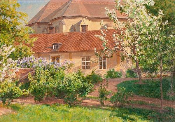 View Of The Cathedral by Johan Krouthén