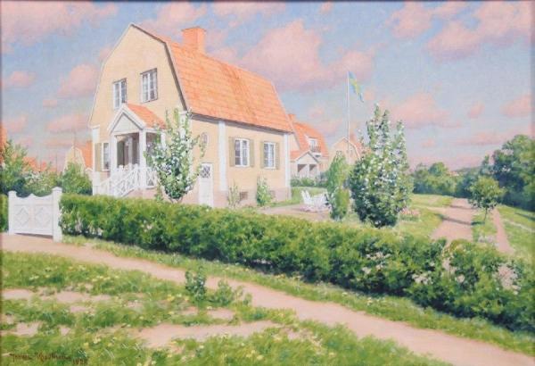 Villas In The Sunshine by Johan Krouthén