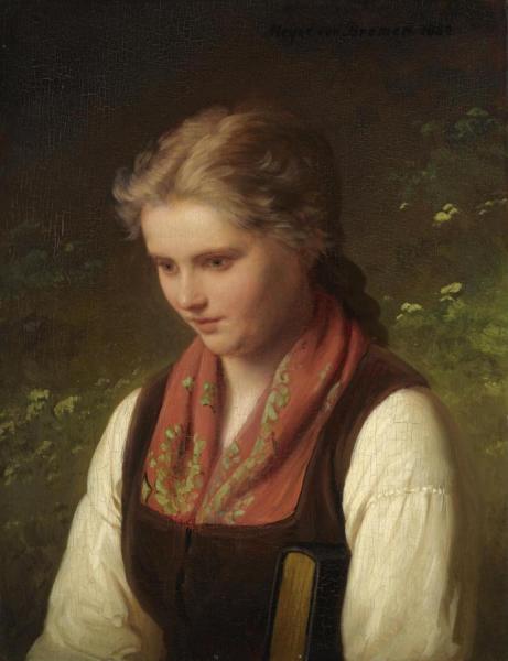 Johann Georg Mayer Von Bremen In TrÄumen Versunken