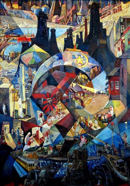 Baku by Johann Heinrich Vogeler Oil Painting Reproductions