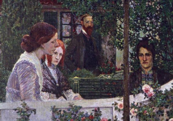 Johann Heinrich Vogeler Summer Evening