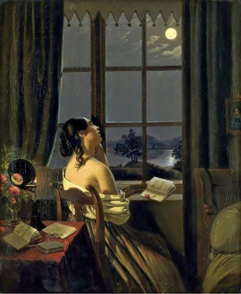 Die Sentimentale by Johann Peter Hasenclever