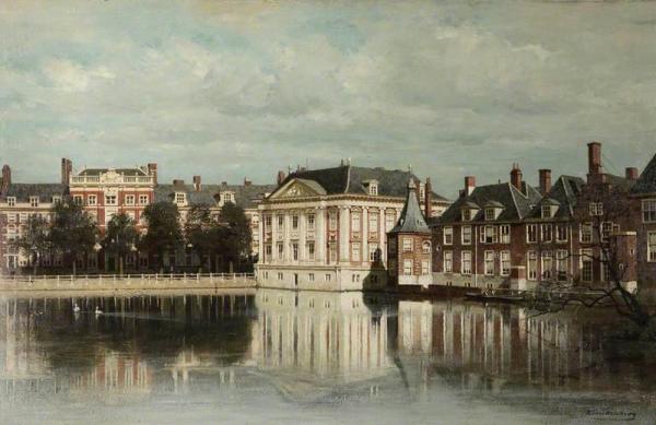 View Of The Hague by Johannes Christiaan Karel Klinkenberg