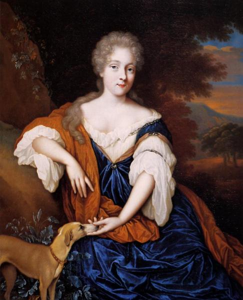 Johannes Van Haensbergen Young Woman In Blue