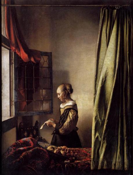 Johannes Vermeer Girl Reading A Letter At An Open Window