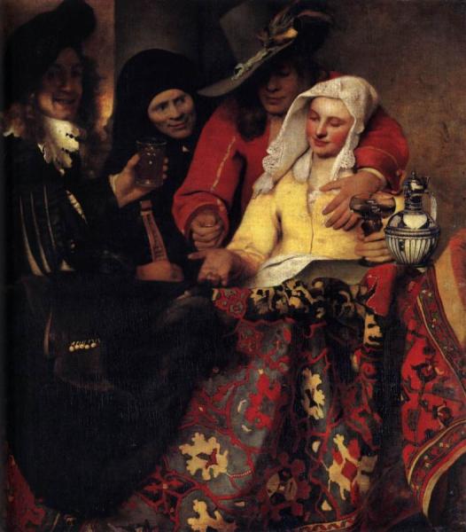 The Procuress by Johannes Vermeer