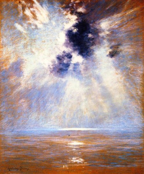 Ocean Sunrise by John Appleton Brown