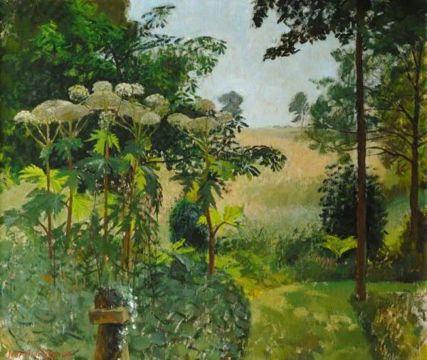 A Shady Garden by John Arthur Malcolm Aldridge