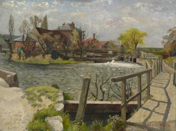 John Arthur Malcolm Aldridge Old Mill, West Harnham