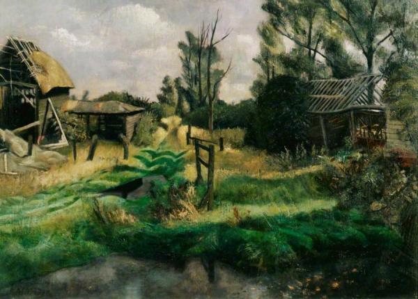 Pond Farm by John Arthur Malcolm Aldridge