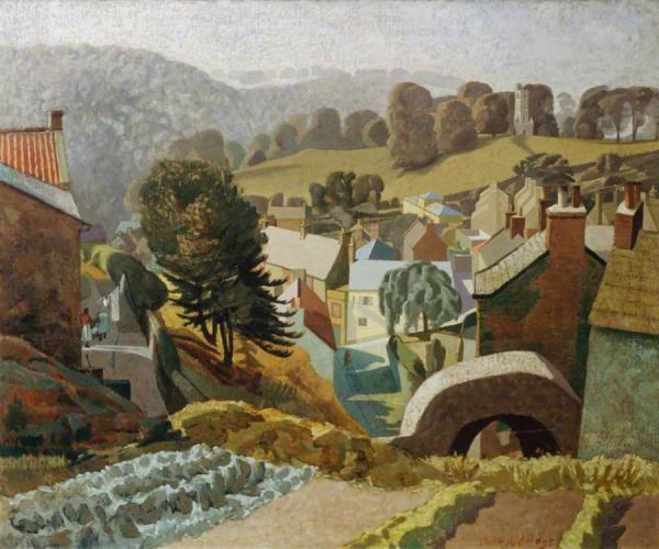 Richmond, Yorkshire by John Arthur Malcolm Aldridge