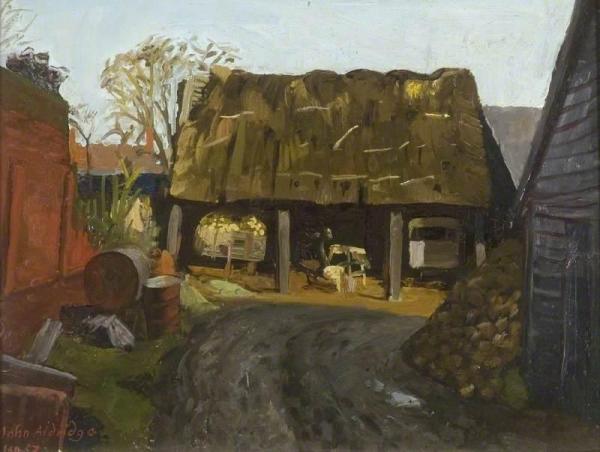 The Cart Shed by John Arthur Malcolm Aldridge