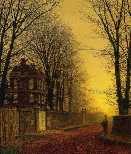 John Atkinson Grimshaw Autumn Gold