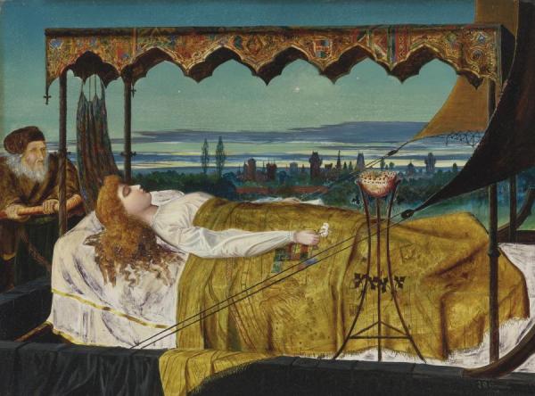 Elaine by John Atkinson Grimshaw