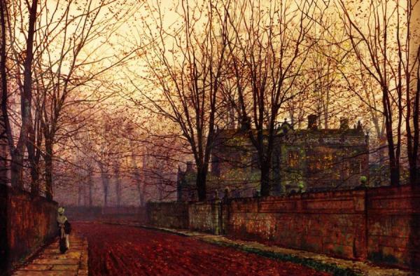 John Atkinson Grimshaw November Morning