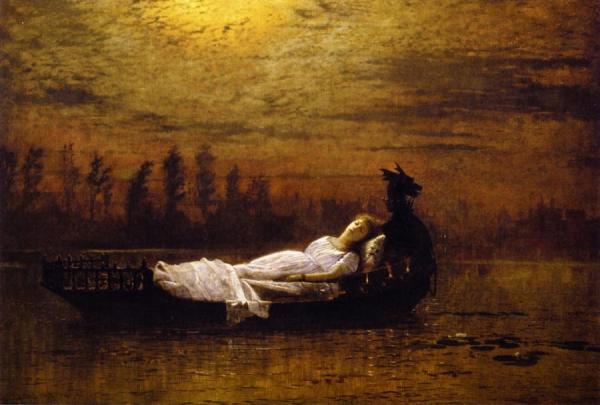 John Atkinson Grimshaw The Lady Of Shalott