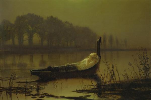 John Atkinson Grimshaw The Lady Of Shalott