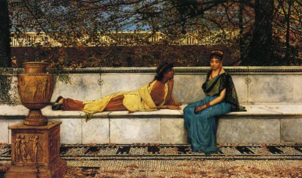 Two Thousand Years Ago by John Atkinson Grimshaw