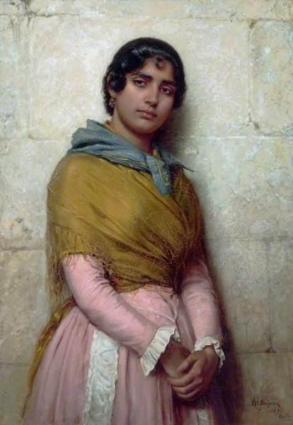 A Gypsy Girl Of Seville by John Bagnold Burgess