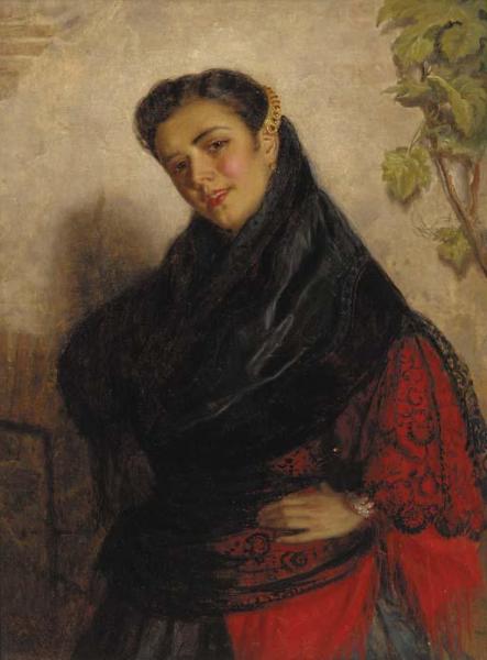A Spanish Beauty by John Bagnold Burgess