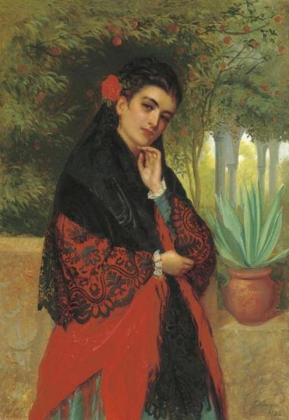A Spanish Beauty by John Bagnold Burgess