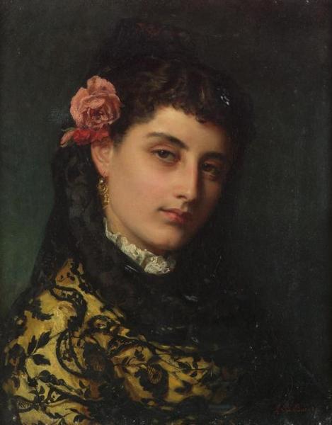 A Spanish Beauty by John Bagnold Burgess