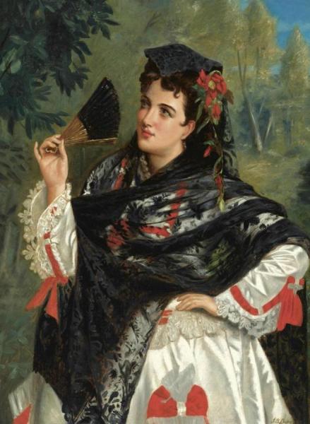 A Spanish Beauty by John Bagnold Burgess