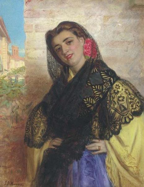 The Belle Of The Village by John Bagnold Burgess