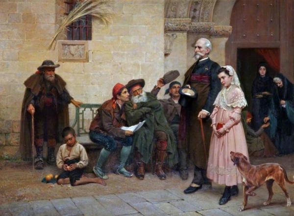 The Old Hero by John Bagnold Burgess Oil Painting Reproductions