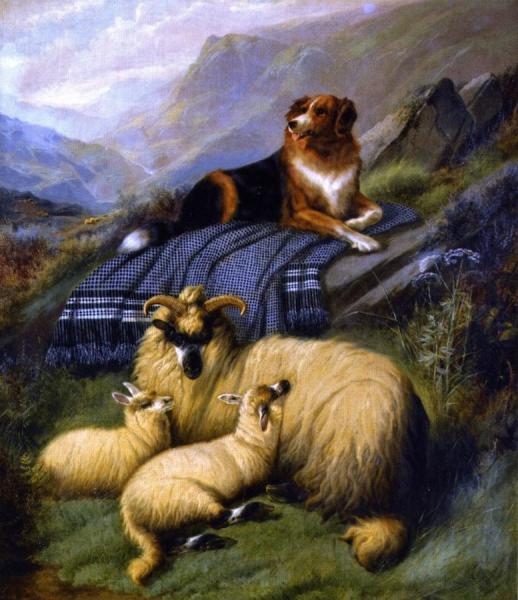Guarding The Flock by John Barker