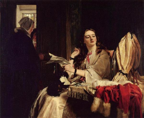 St. Valentine's Day by John Callcott Horsley