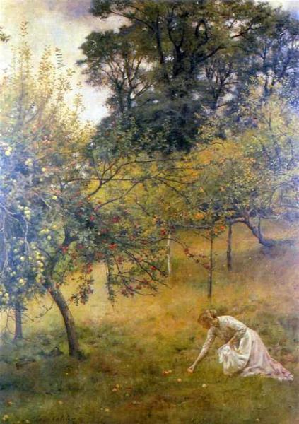 A Devonshire Orchard by John Collier