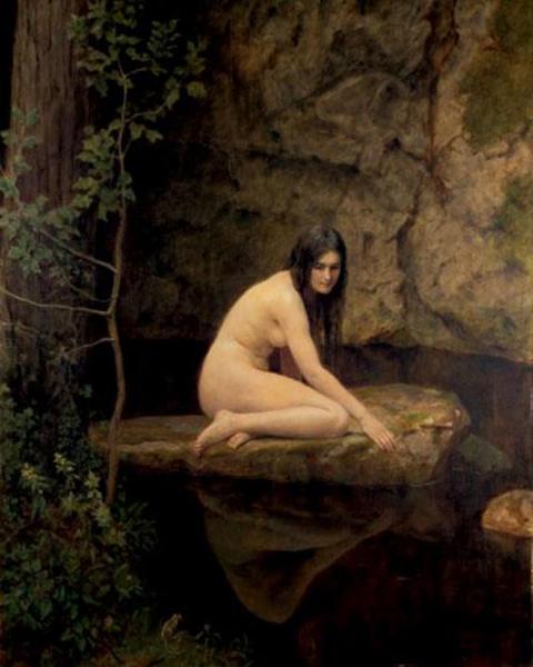 A Water Nymph by John Collier