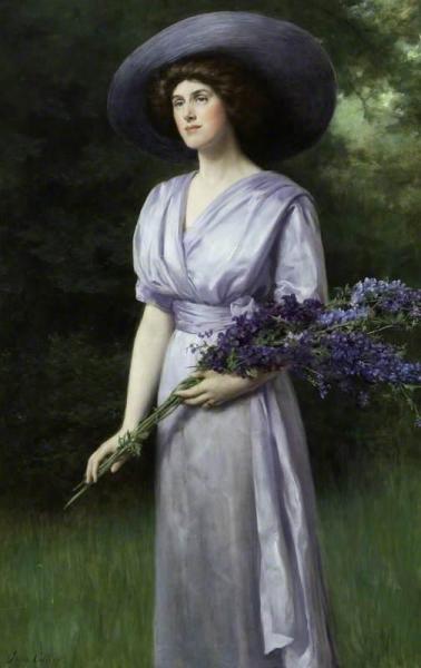 Doris Allan, Lady Vernon by John Collier