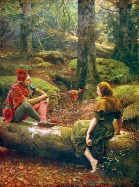 In The Forest Of Arden by John Collier
