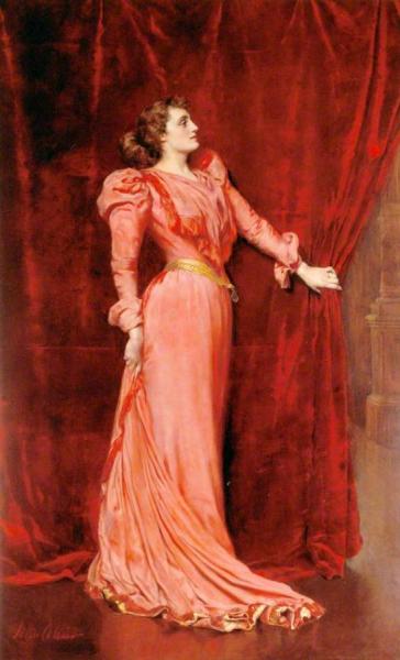 Julia Neilson-terry As Drusilla Ives In 'the Dancing Girl' by John Collier