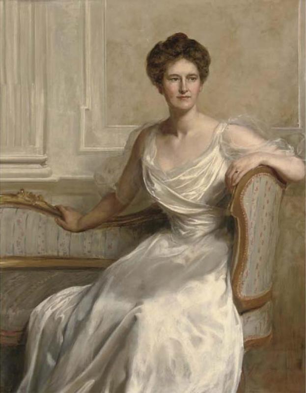 Portrait Of Mary Frances Wilson by John Collier