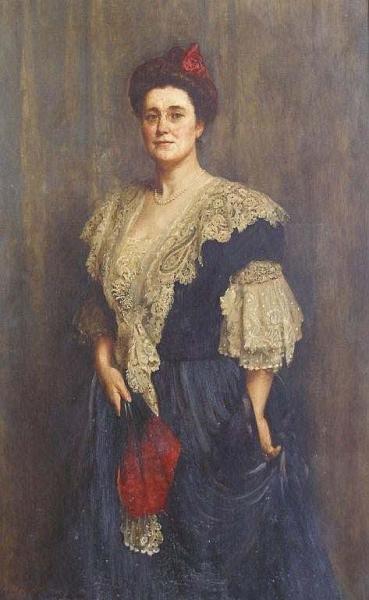 Portrait Of Mrs Adeline Hurry by John Collier